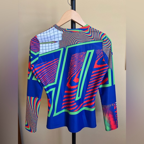 Junya Watanabe Top for Comme des Garcons Long Sleeves Multicolor Size M - Picture 10 of 14